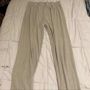 Light green comfy leggings